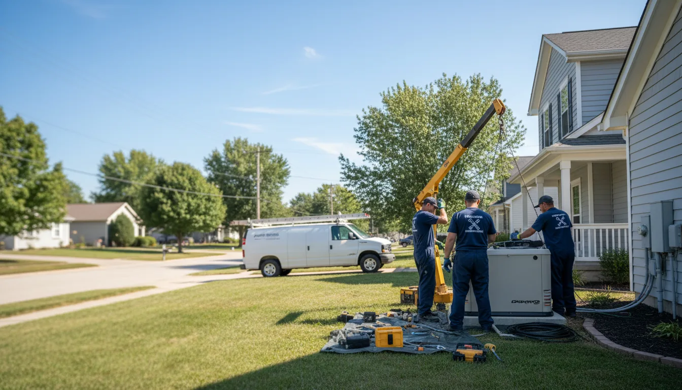Generator Installation in Boonville, IN near me